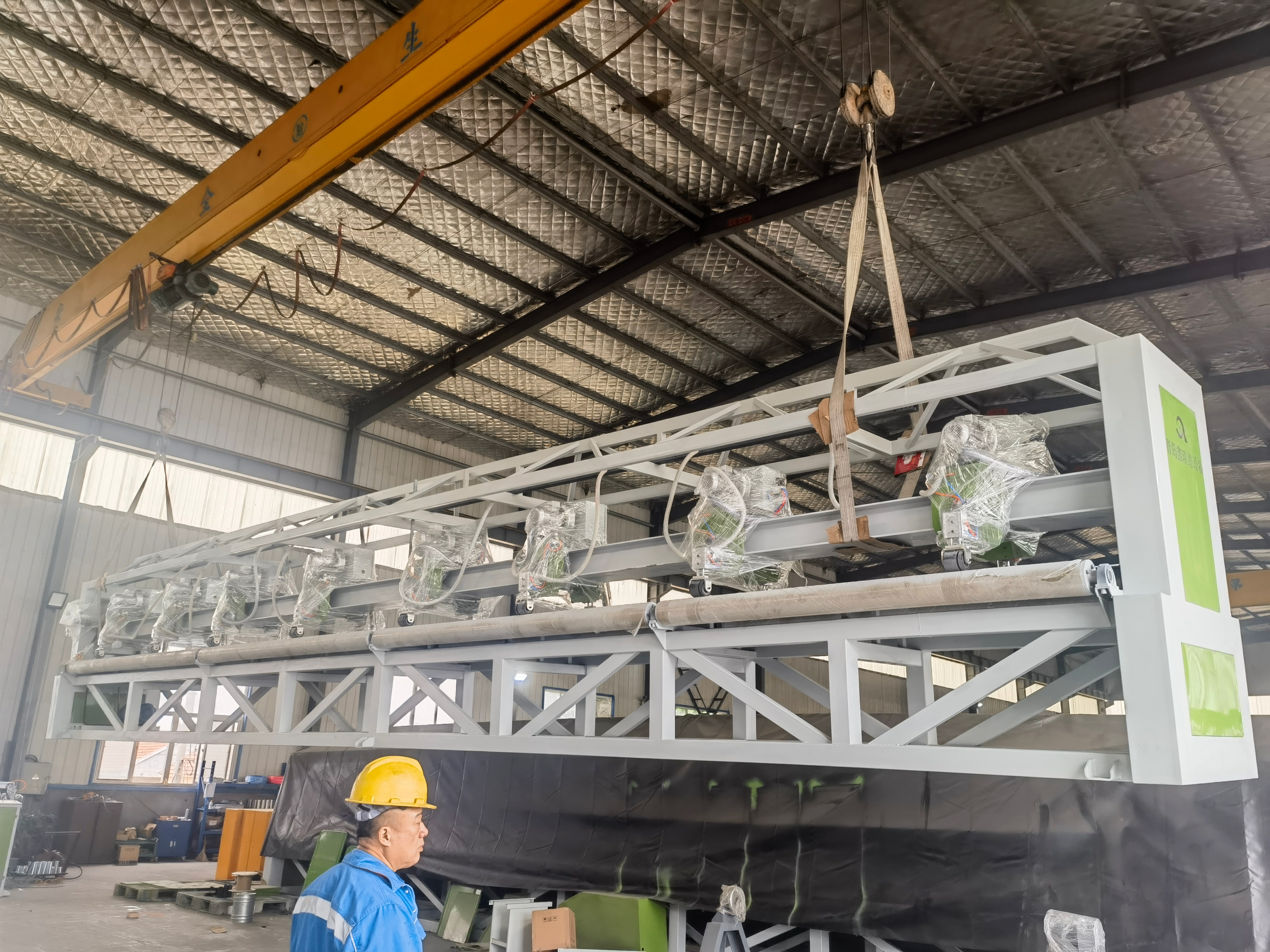 發貨日常：12米熱合機